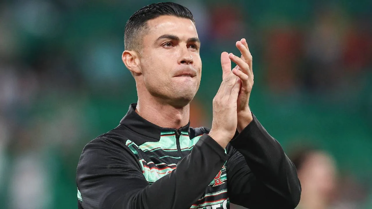 Cristiano Ronaldo, delantero portugués.