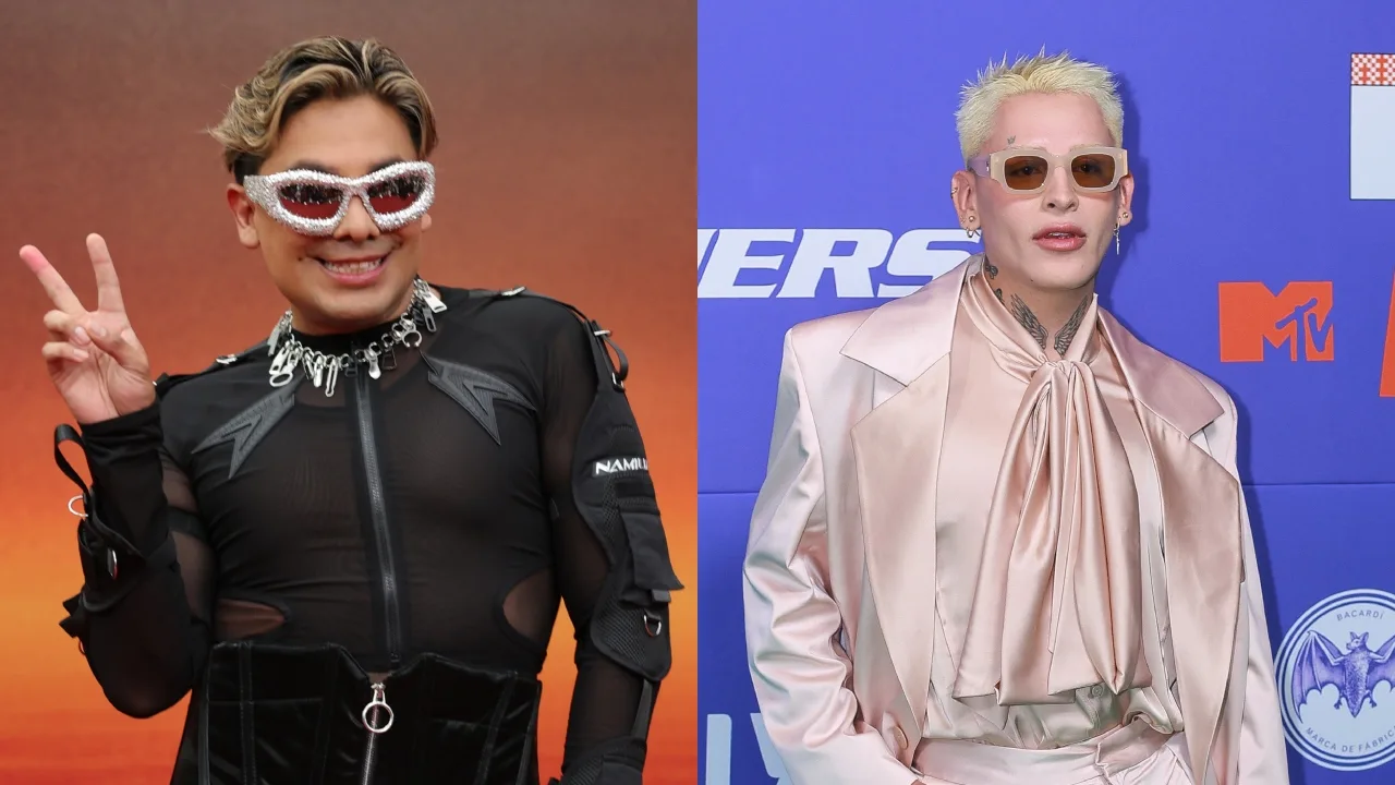 Ricardo Peralta y Kunno, influencers de la farándula mexicana. 