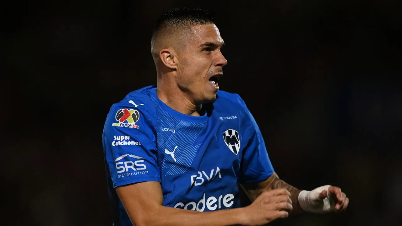 Uroš Đurđević, delantero de Monterrey. 
