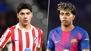 Dónde y a qué hora ver al Atlético de Madrid de Obed Vargas vs Barcelona por LaLiga 2025-26