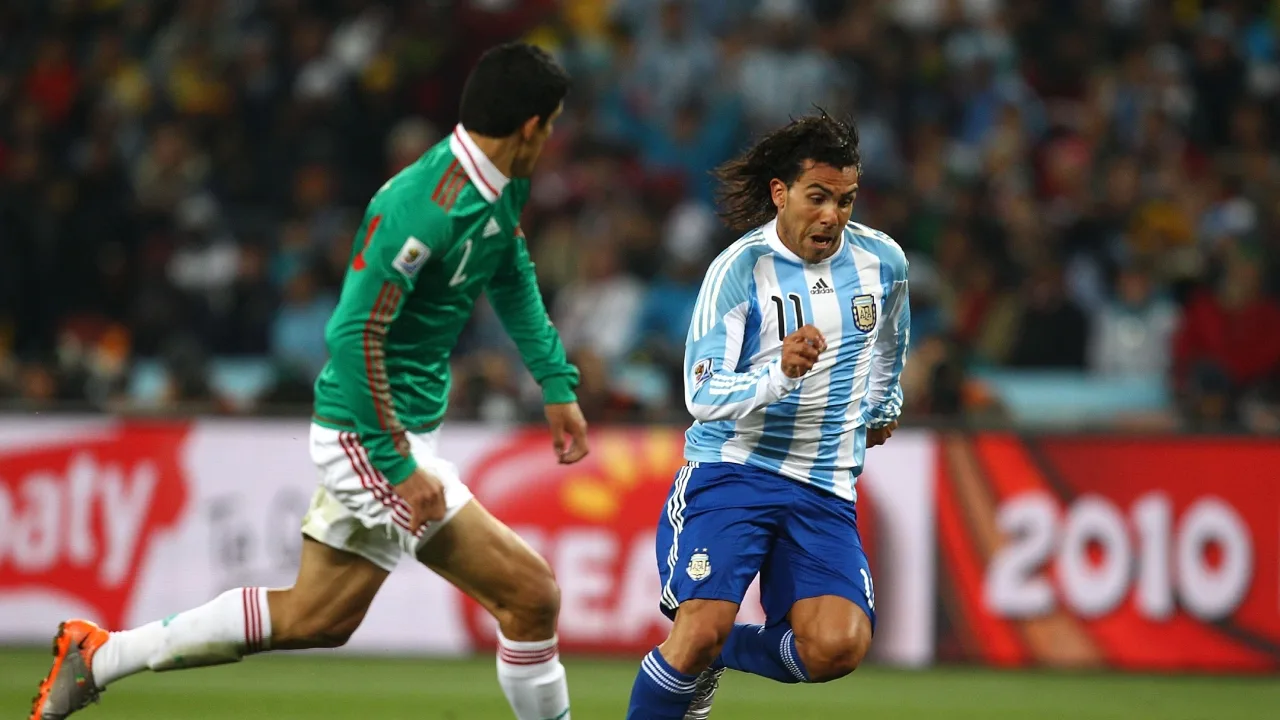 Carlos Tevez, Argentina vs México