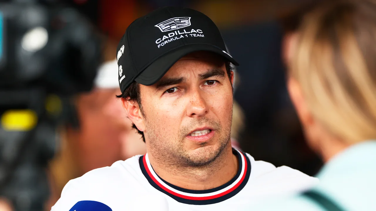 Checo Pérez no correrá durante todo el mes de abril.