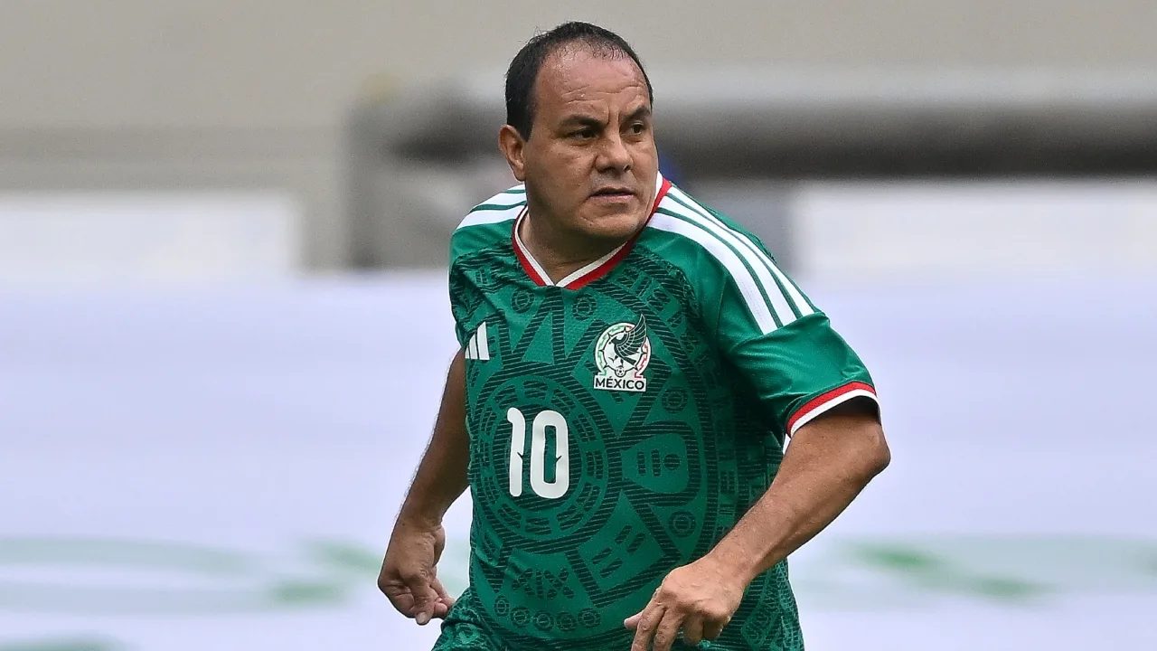 Cuauhtémoc Blanco, Selección Mexicana vs Brasil en el Partido de Leyendas, Estadio Azteca