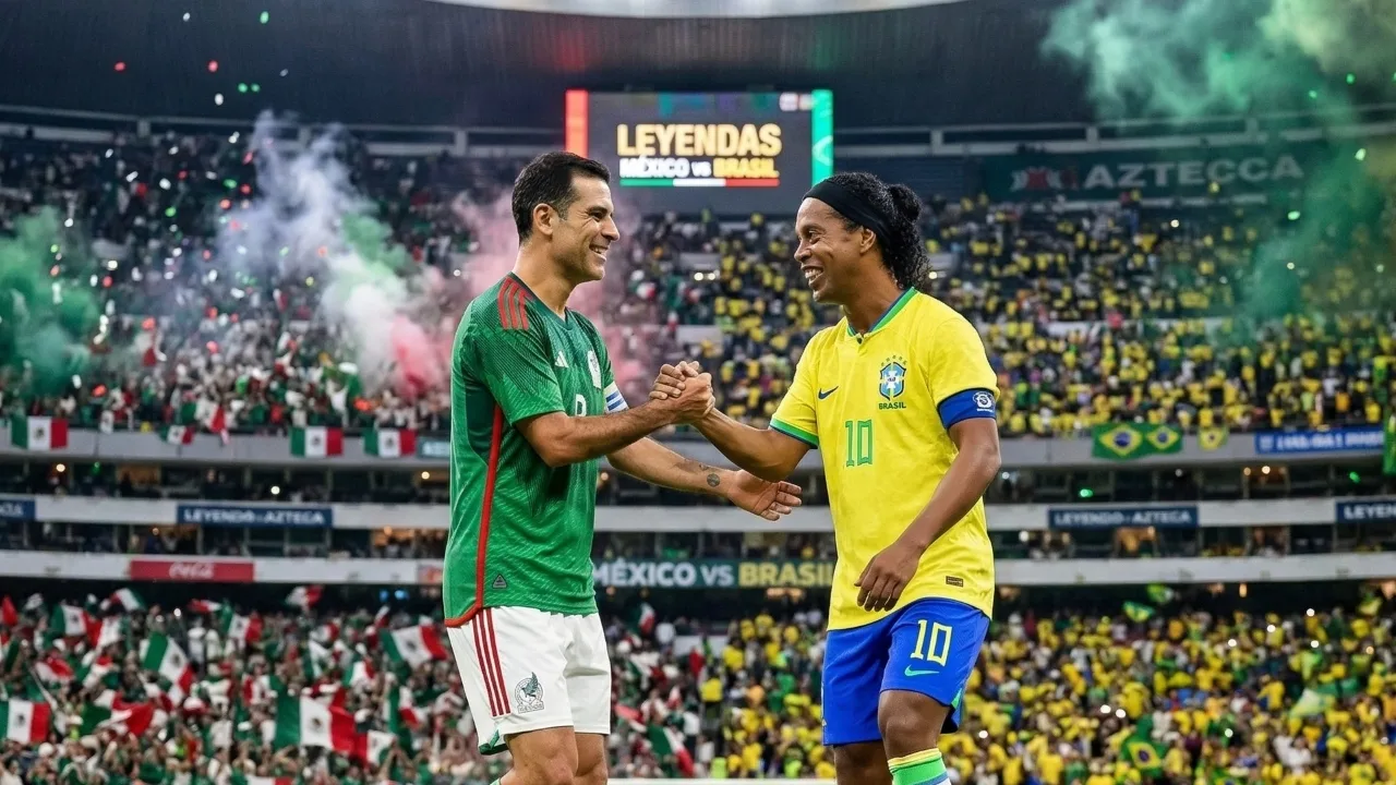 Partido de Leyendas México vs Brasil