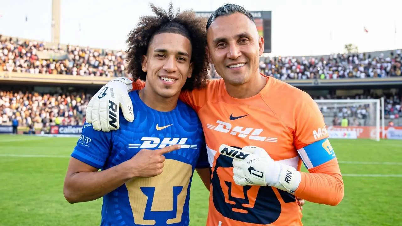 Pumas: Hijos Keylor Navas y Carrasquilla cantan Goya