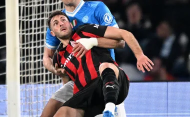 Santiago Giménez, Napoli vs AC Milan