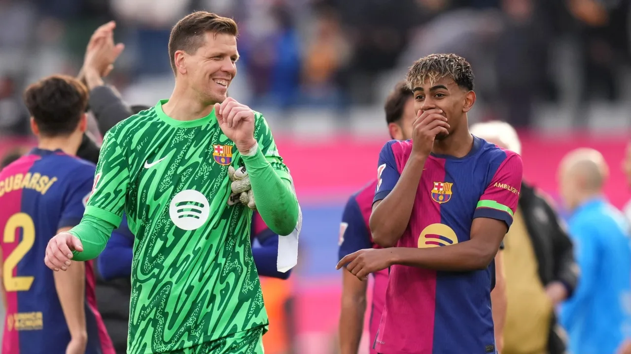 Wojciech Szczęsny, Lamine Yamal, FC Barcelona