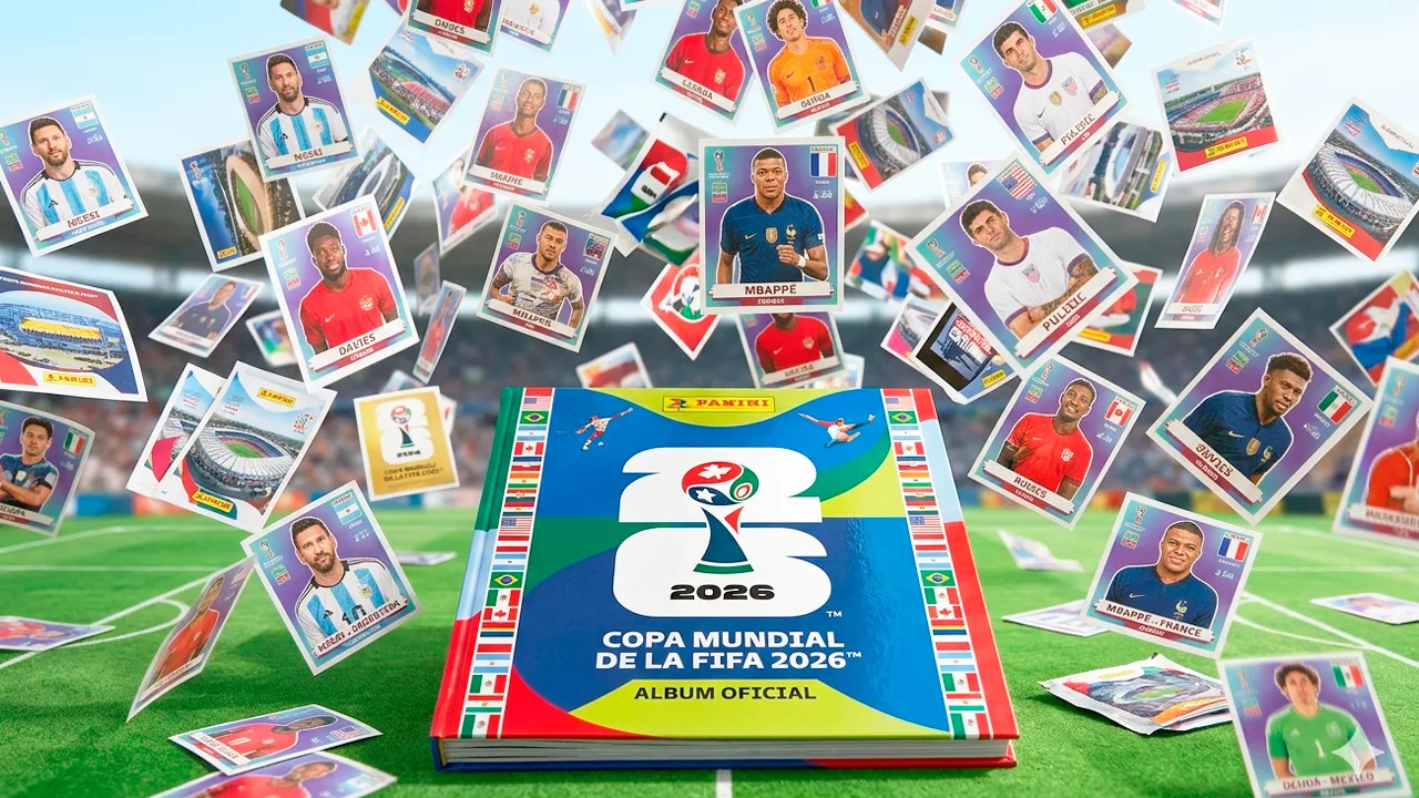 Todo sobre el Álbum Panini Mundial 2026.