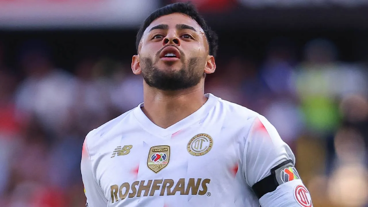 Alexis Vega, jugador del Toluca y Selección Mexicana.