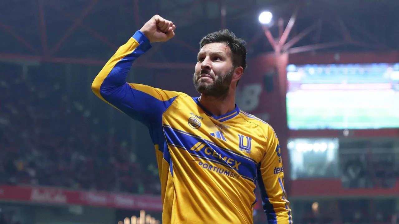 André Pierre Gignac, futbolista de Tigres. 
