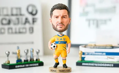Las piezas coleccionables de Gignac en Tigres.