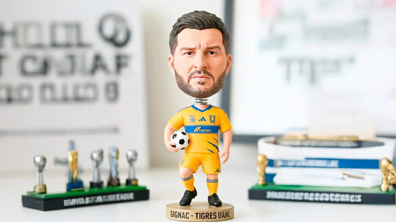 Las piezas coleccionables de Gignac en Tigres.