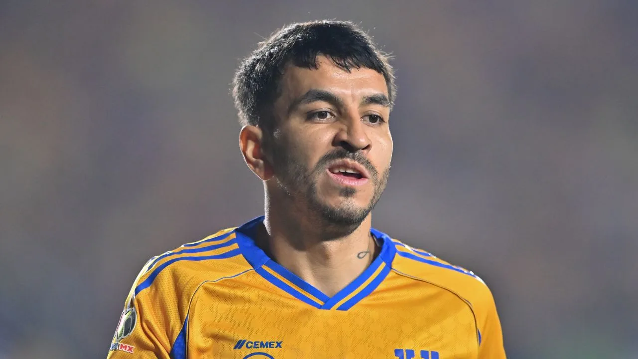 Ángel Correa, jugador de Tigres. 