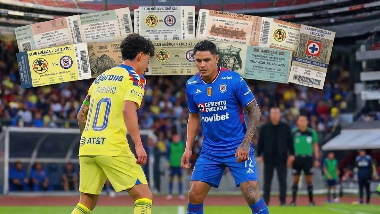 América vs Cruz Azul se miden este fin de semana.