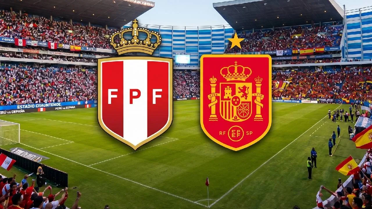 Perú y España se verán las caras previo al Mundial 2026.