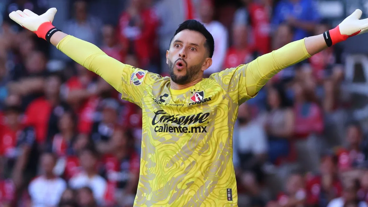 Camilo Vargas, portero del Atlas. 