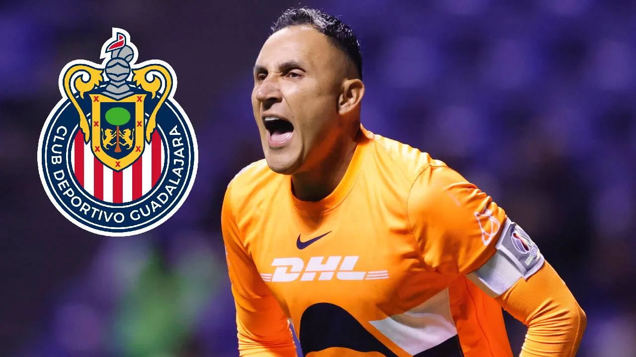 Keylor Navas, portero de Pumas.