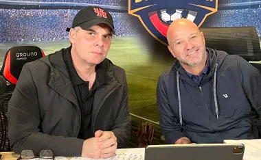 Christian Martinoli y Luis García.