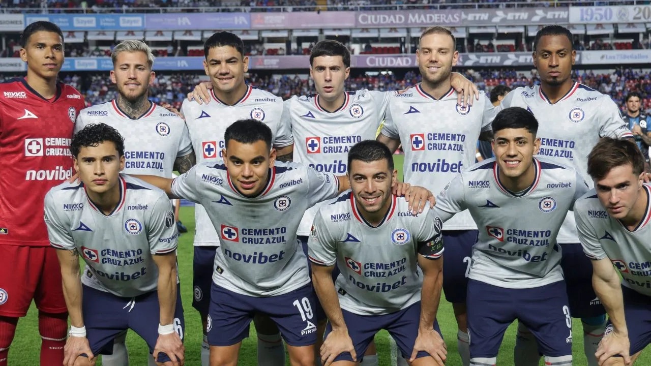 Cruz Azul, equipo de la Liga MX clasificado a Liguilla. 