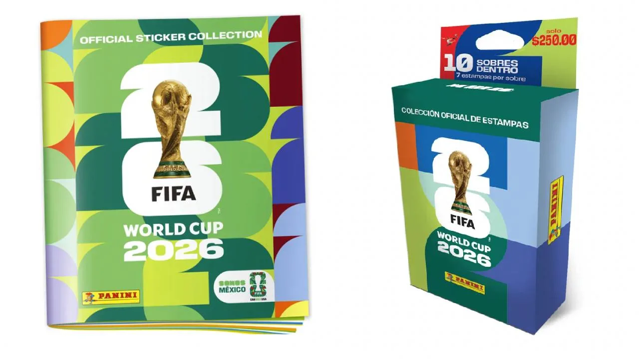 Álbum Panini Mundial 2026.