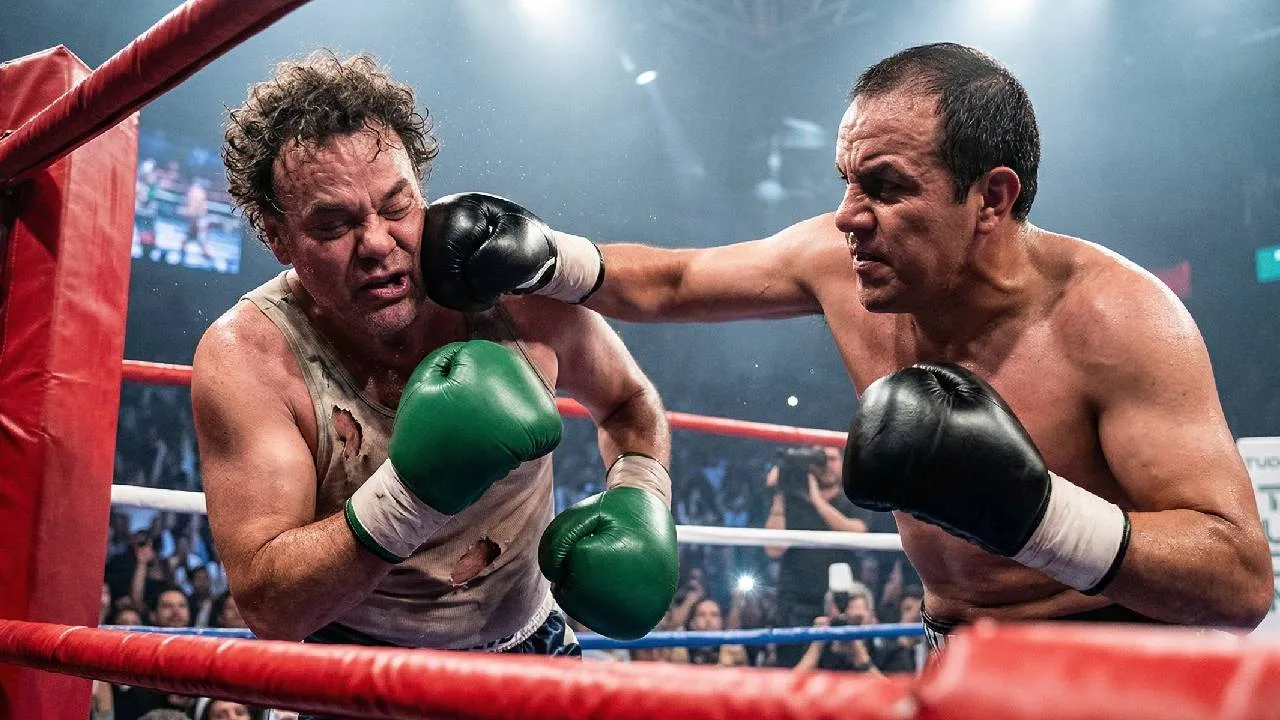 David Faitelson y Cuauhtémoc Blanco.