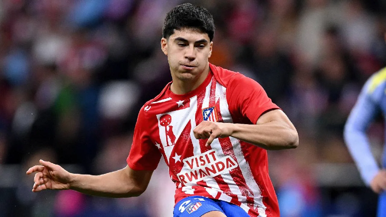 Obed Vargas, jugador del Atlético de Madrid y Selección Mexicana.