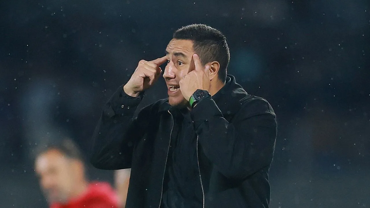 Efraín Juárez, director técnico de Pumas. 