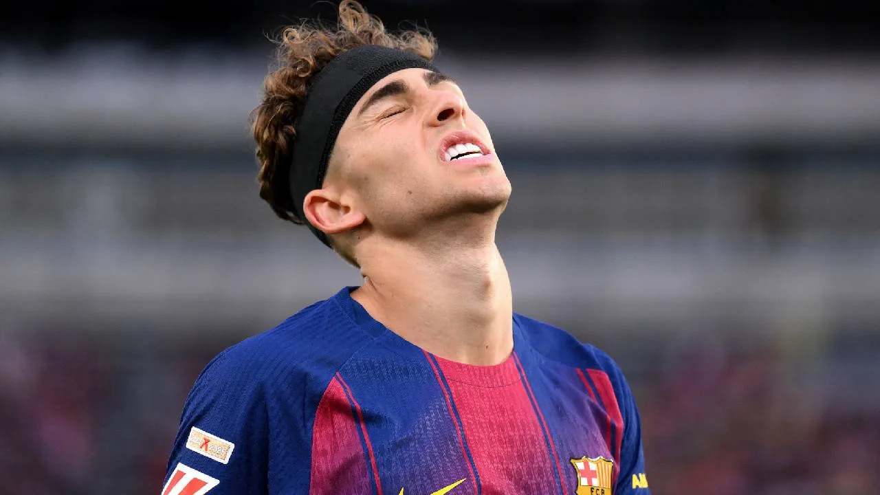 Fermín López, jugador del Barcelona.