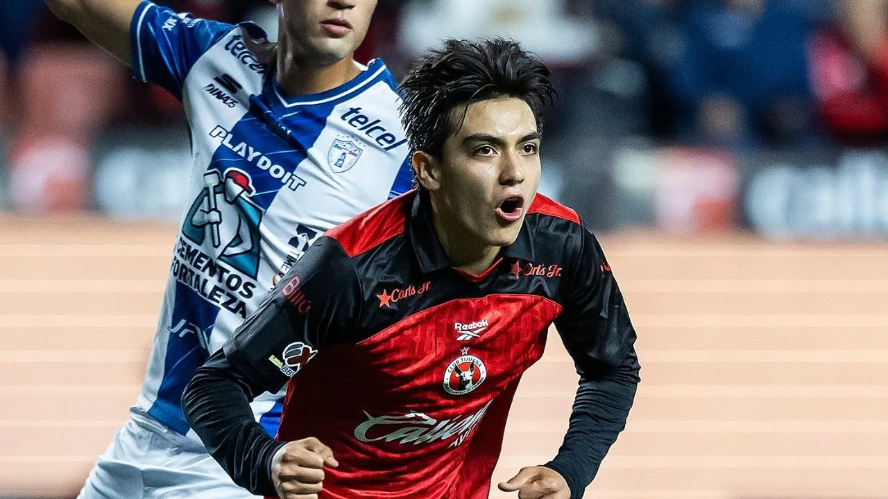 Gilberto Mora, jugador de Xolos de Tijuana. 