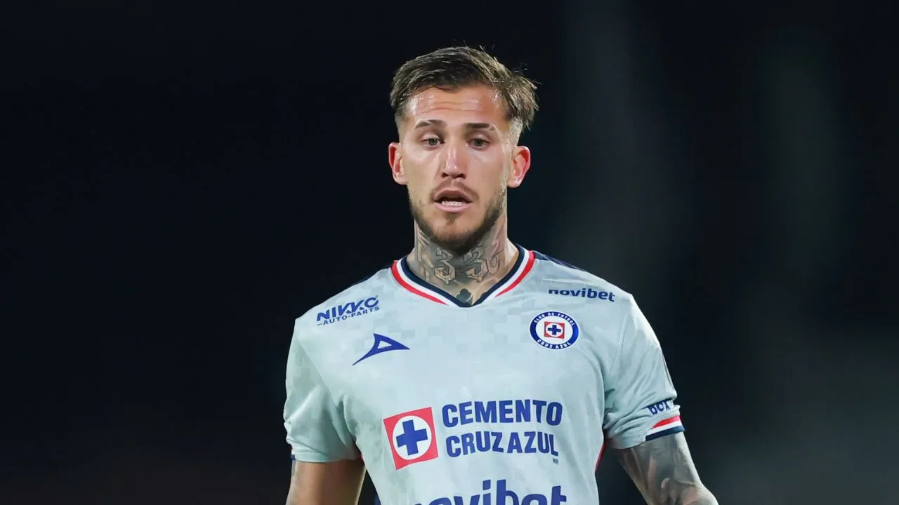 Gonzalo Piovi, jugador de Cruz Azul. 
