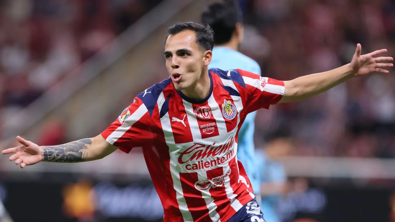 Hugo Camberos, jugador de Chivas. 