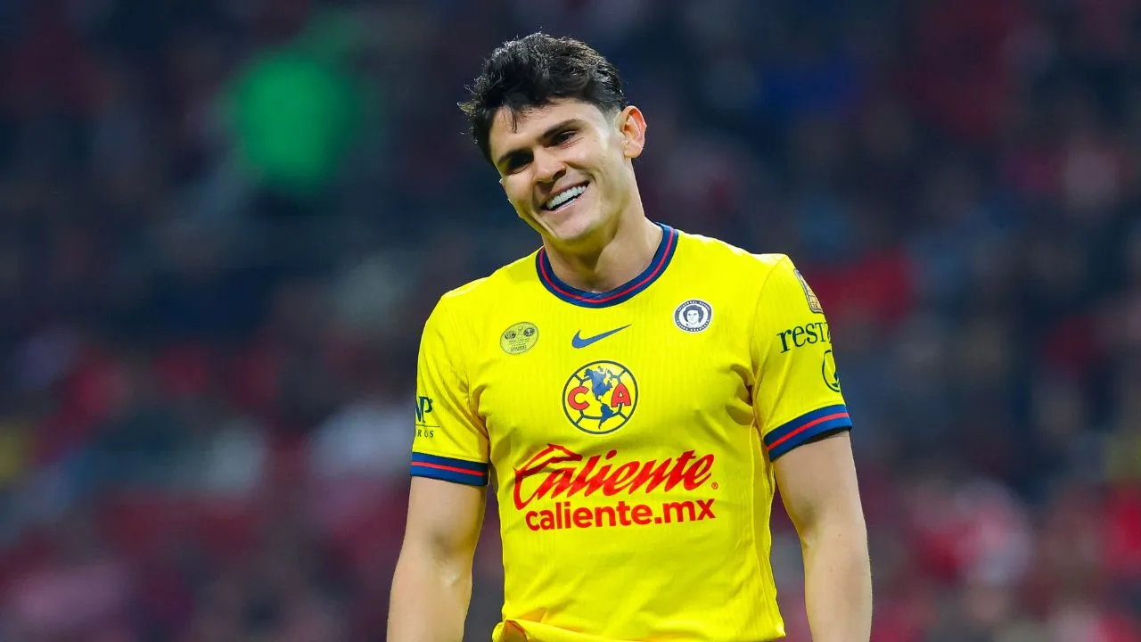 Israel Reyes, jugador del Club América. 
