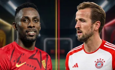 Julián Quiñones y Harry Kane