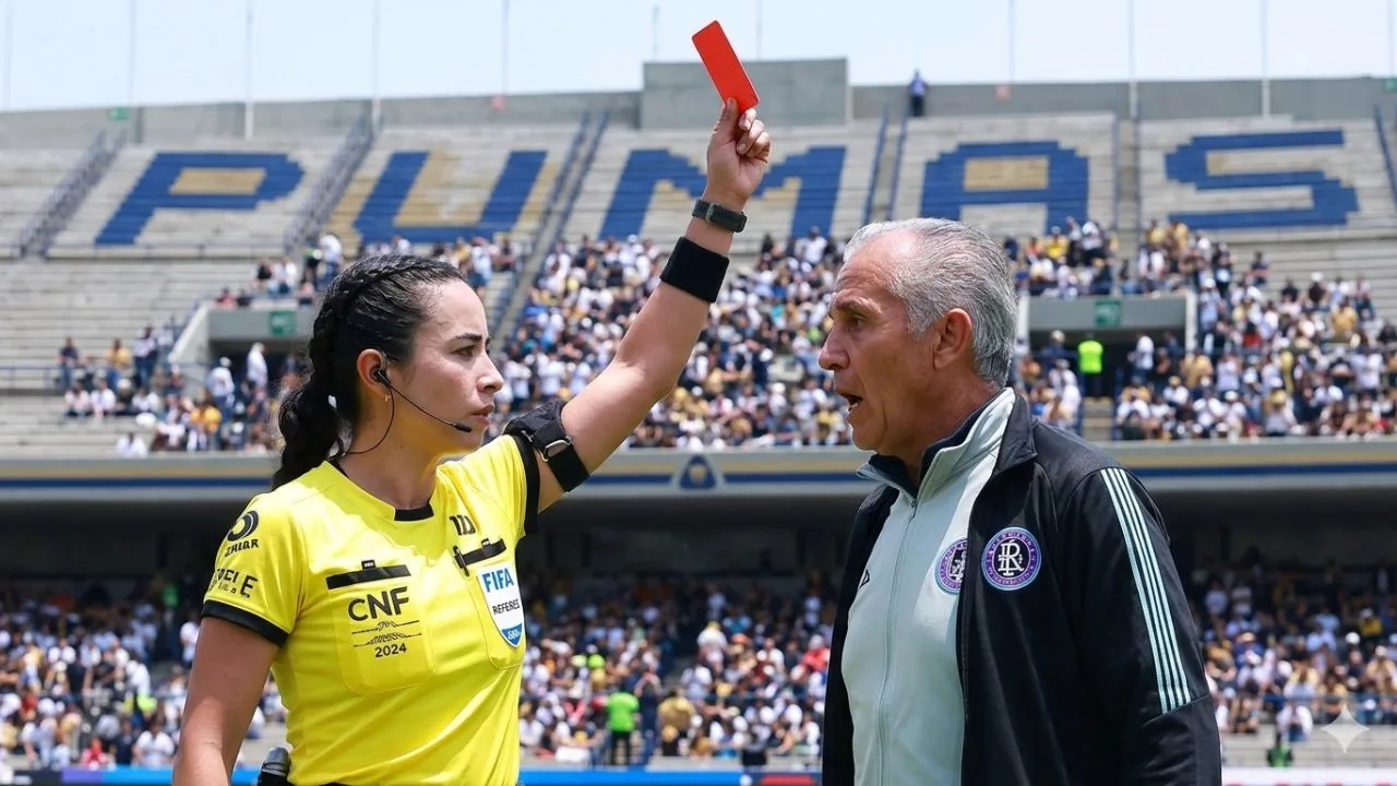Katia Itzel García estalla contra Sergio Bueno y revela por qué lo expulsó en el Pumas vs Mazatlán Katia Itzel García estalla contra Sergio Bueno y revela por qué lo expulsó en el Pumas vs Mazatlán.