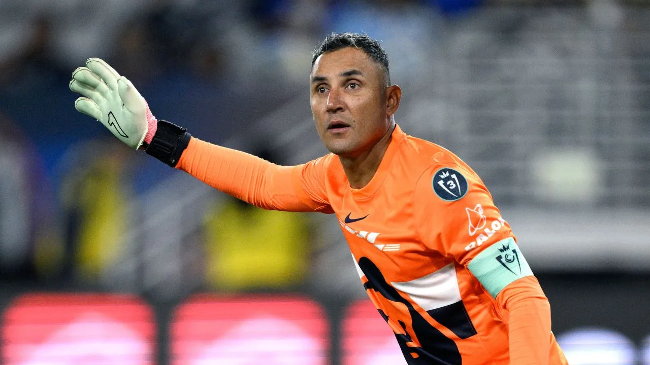 Keylor Navas, portero de los Pumas. 
