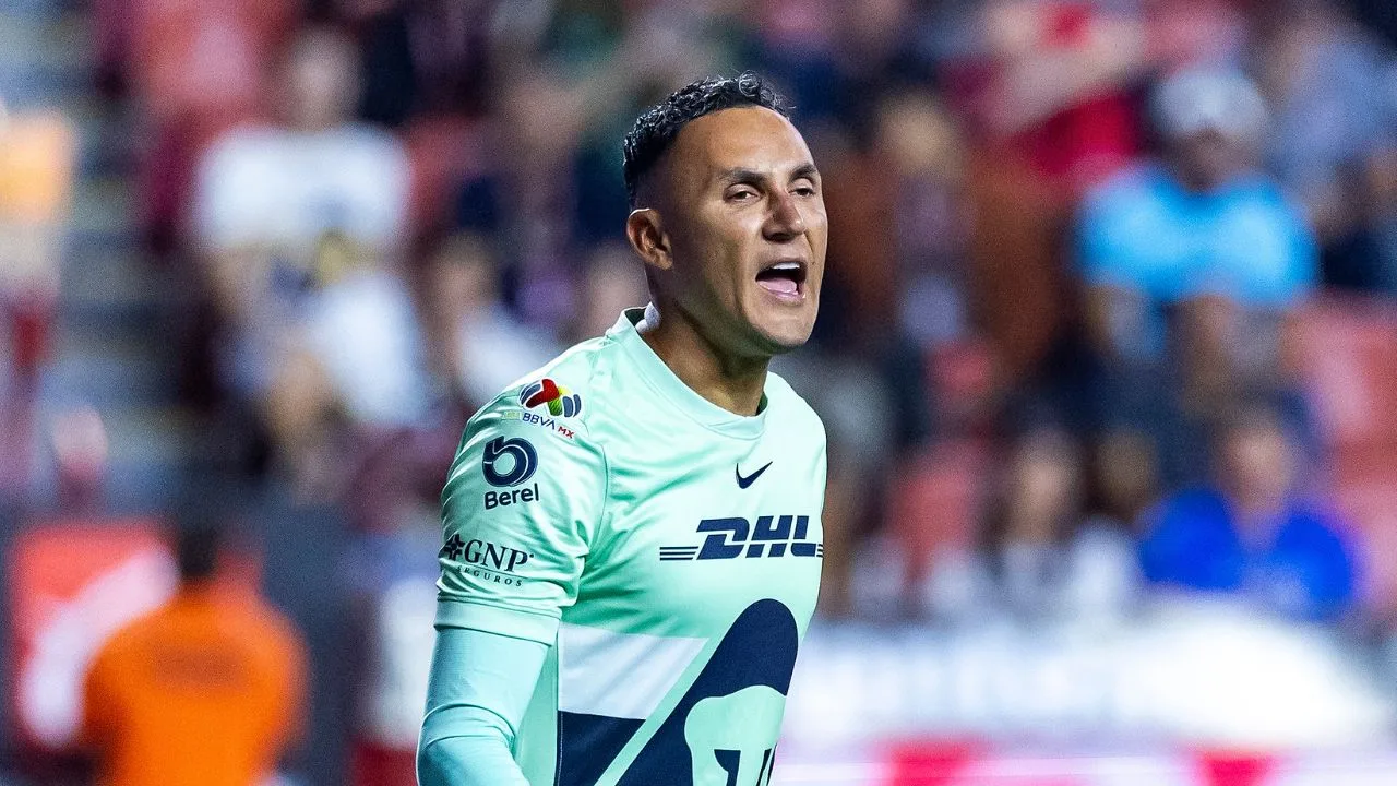 Keylor Navas, portero de los Pumas. 