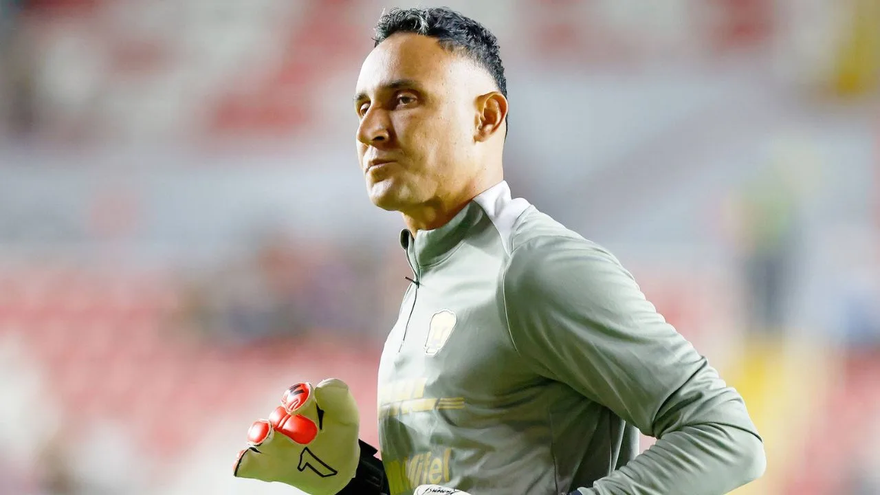 Keylor Navas, portero de Pumas. 