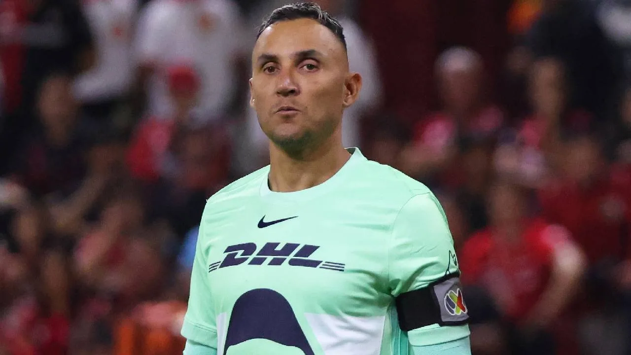 Keylor Navas, portero de Pumas.