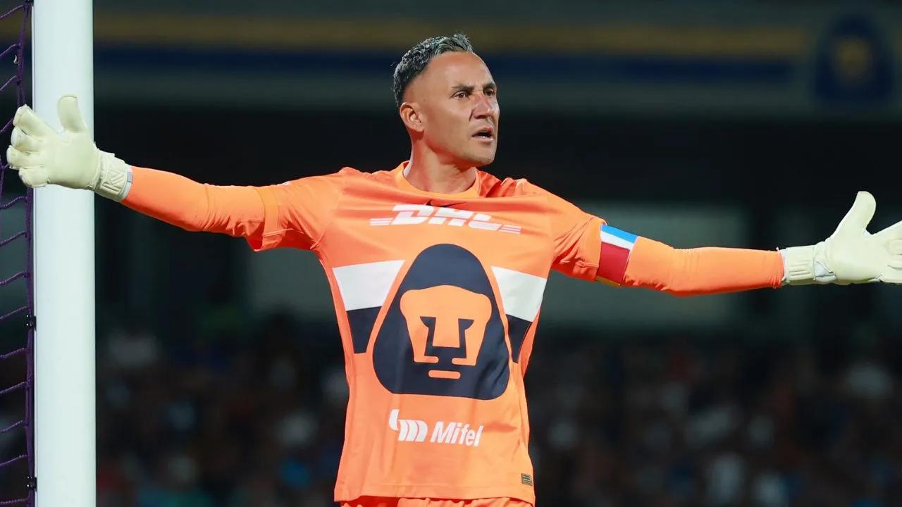 Keylor Navas, portero de Pumas.