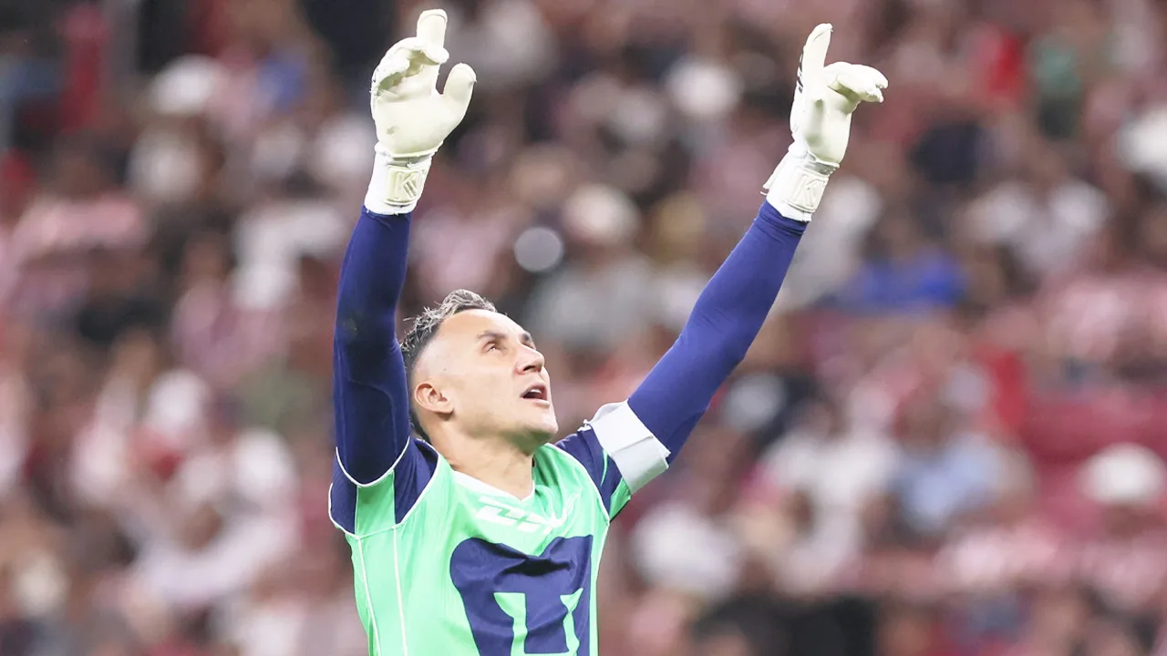 Keylor Navas, figura de Pumas.