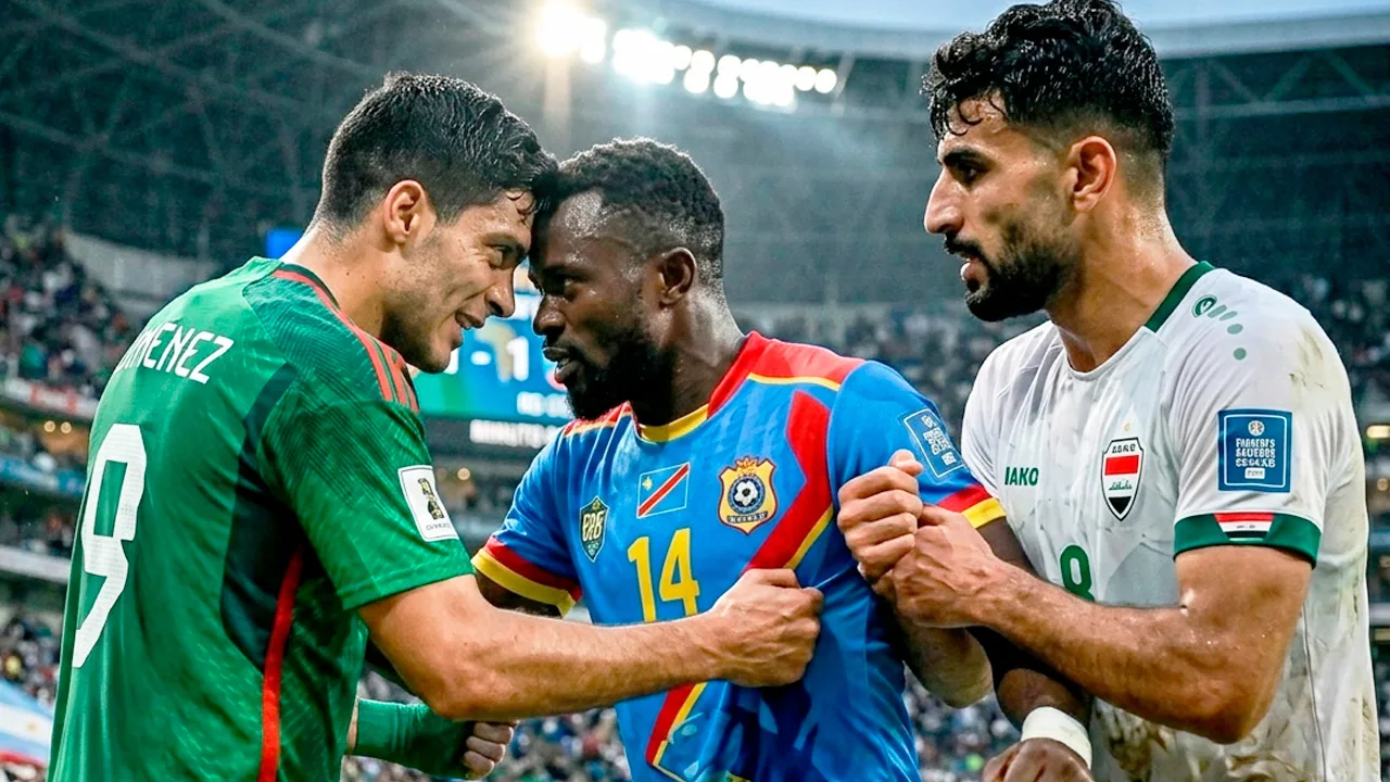 El historial de México ante Irak y Congo.