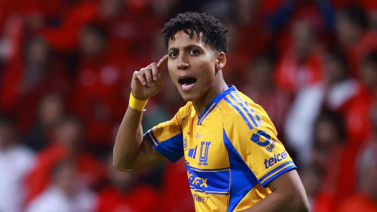 Ozziel Herrera, jugador de Tigres. 