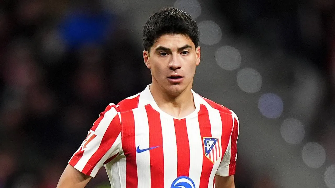 Obed Vargas, jugador del Atlético de Madrid.
