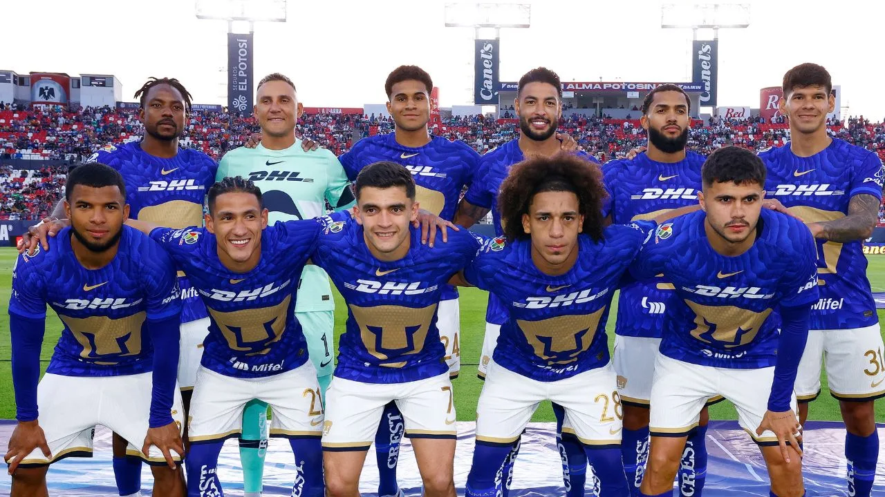 Pumas, equipo de la Liga MX. 