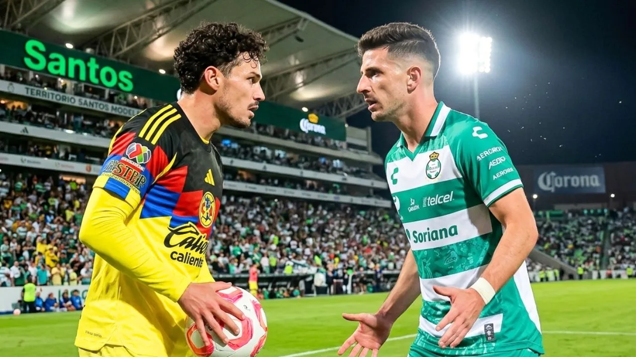 Dónde y a qué hora ver el duelo Santos Laguna vs América de la J13 del Clausura 2026 gratis en México.