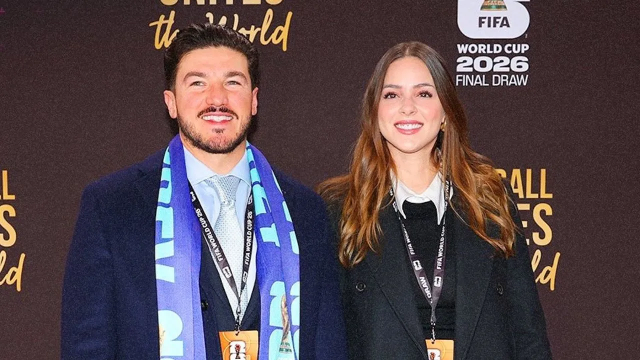 Samuel García, gobernador de Nuevo León y Mariana Rodríguez, primera dama del estado. 