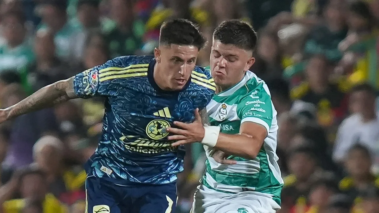 Santos Laguna vs América en su duelo de la Jornada 13 del Clausura 2026.