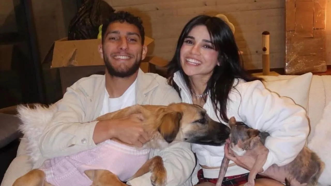 Sebastián Cáceres y Alana Flores. 