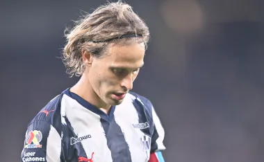 Sergio Canales, mediocampista de Rayados.