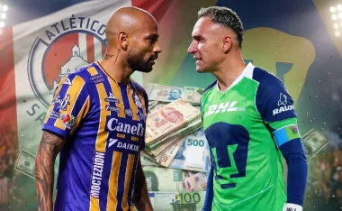 Joao Pedro y Keylor Navas.